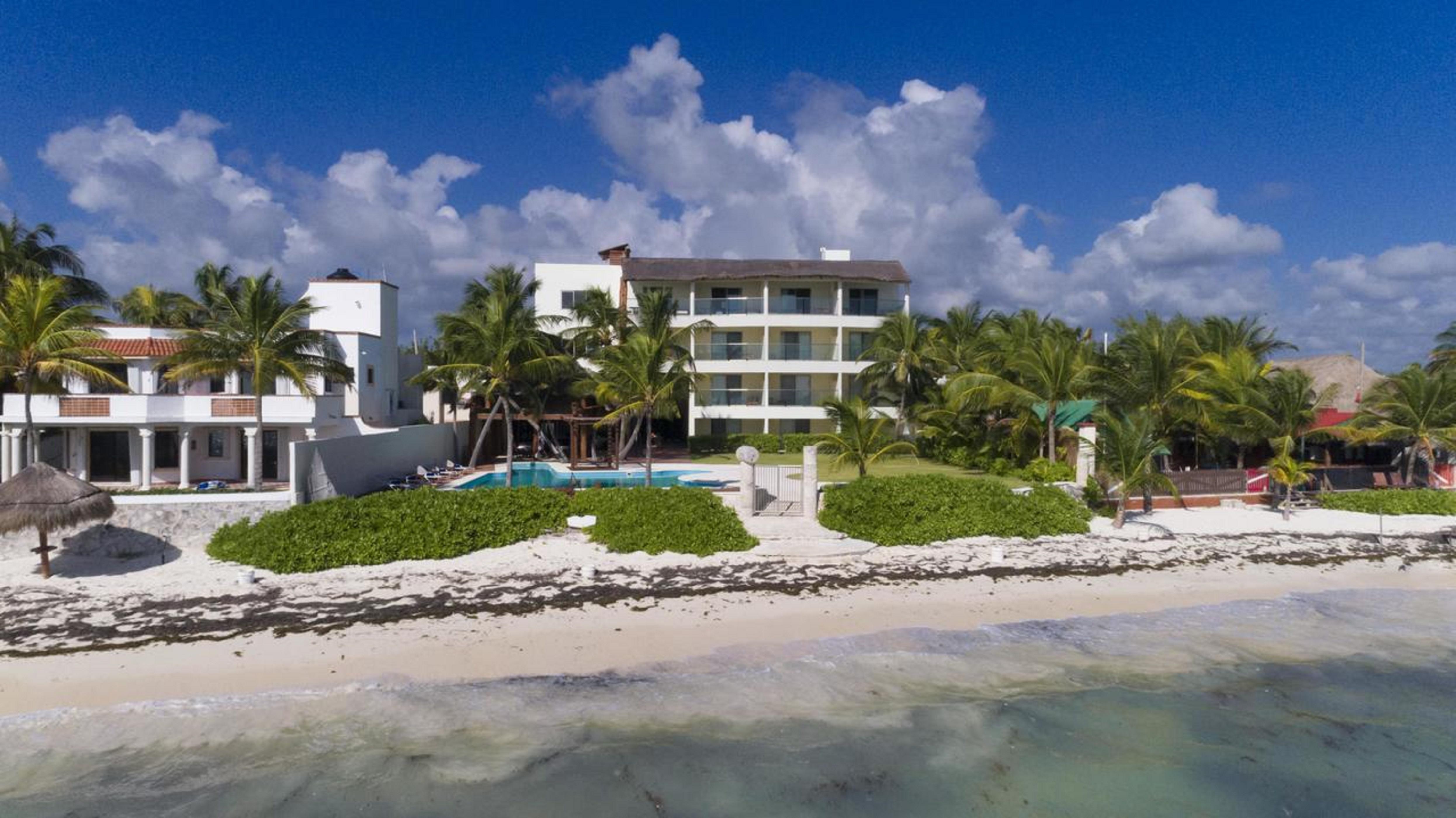 Casa Del Puerto Hotell Puerto Morelos Eksteriør bilde